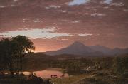 Frederic Edwin Church Mt. Ktaddn France oil painting artist